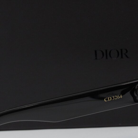 Dior CD3264 0EDU 00 Cat Eye Eyeglasses 51mm - Blue Spiegel - Picture 9 of 10